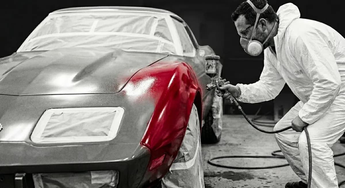 Auto body painting